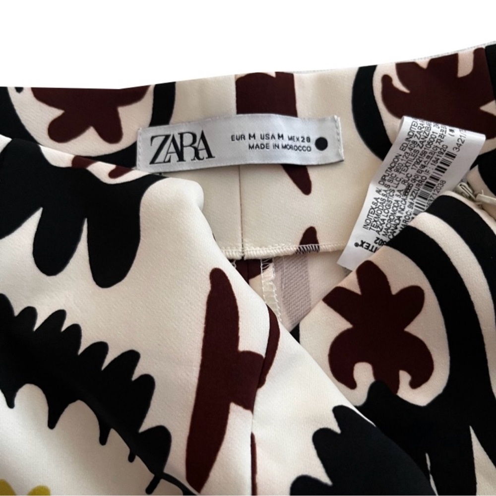 Zara Funky Boho Wide-Leg Pants - Picture 5 of 10